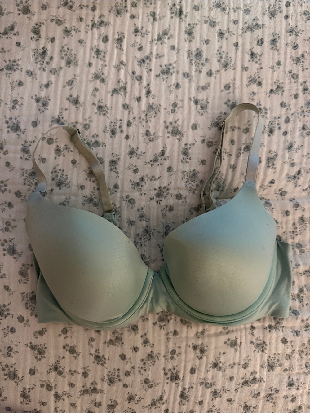 aerie sunnie pushup Seafoam Light Green Molded T-Shirt Bra